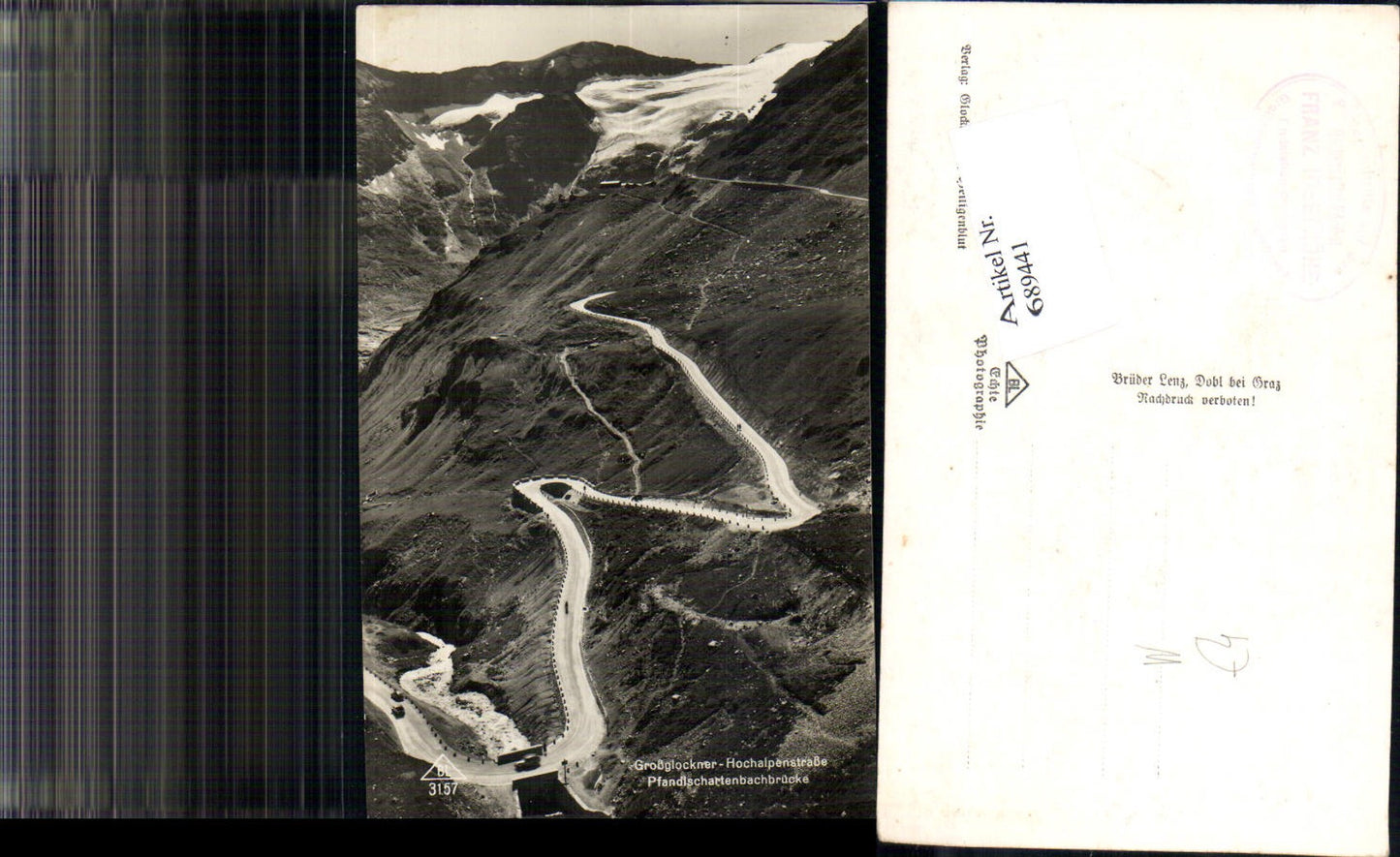 689441 Grossglockner Hochalpenstrasse Heiligenblut Pfandlschartenbachbrücke
