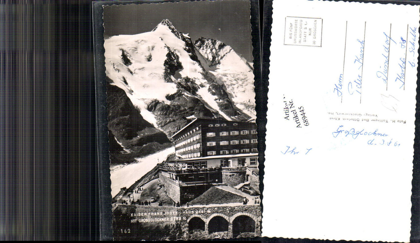 689445 Grossglockner Hochalpenstrasse Heiligenblut Kaiser Franz Josef haus