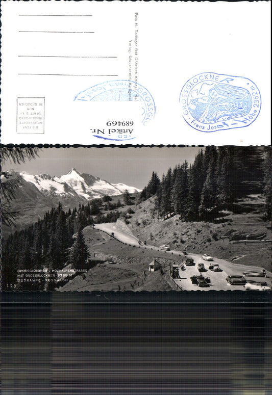 689469 Grossglockner Hochalpenstrasse Heiligenblut Südrampe Rossbach VW Käfer Auto