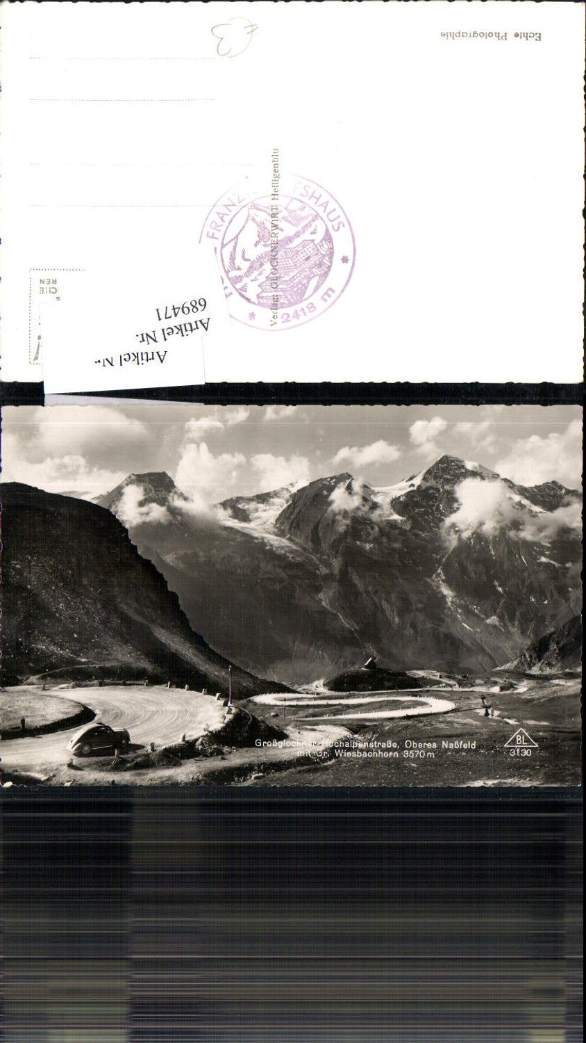 689471 Grossglockner Hochalpenstrasse Heiligenblut Auto Oldtimer