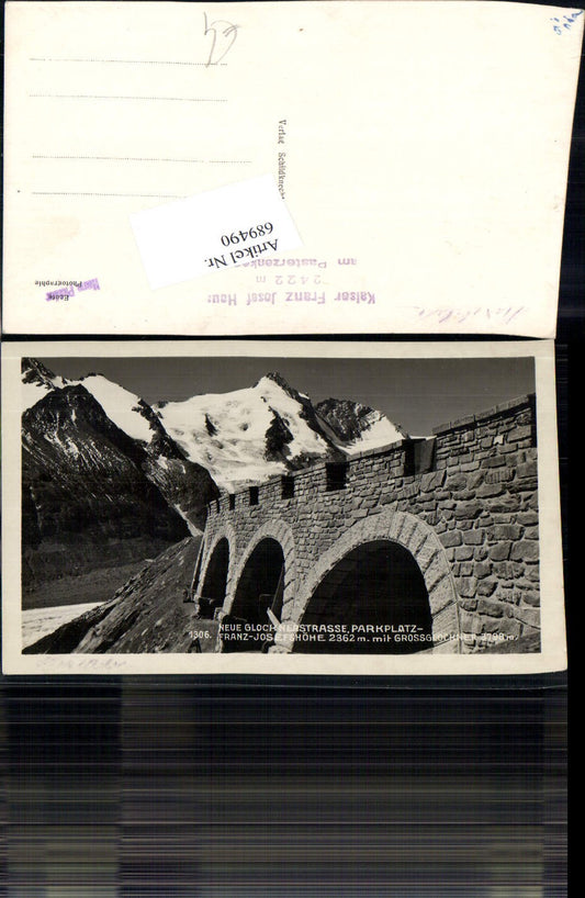 689490 Grossglockner Hochalpenstrasse Heiligenblut Franz Josefshöhe Parkplatz