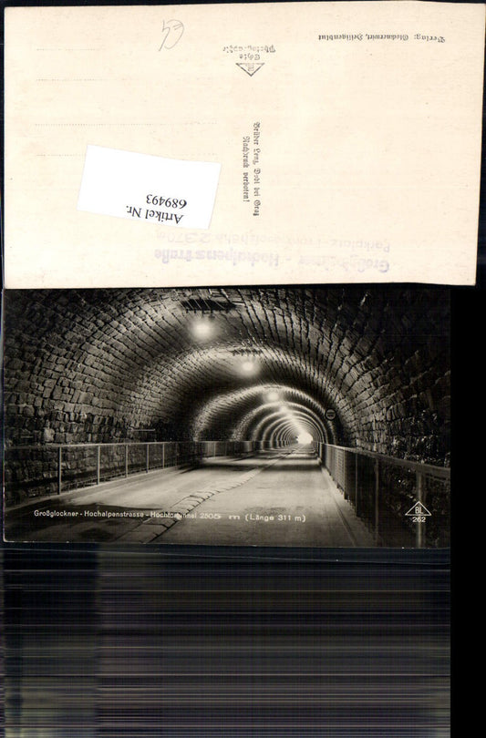 689493 Grossglockner Hochalpenstrasse Heiligenblut Hochtor Tunnel