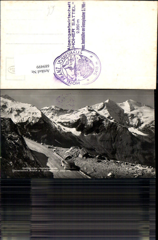 689499 Grossglockner Hochalpenstrasse Heiligenblut Sonnenwelleck