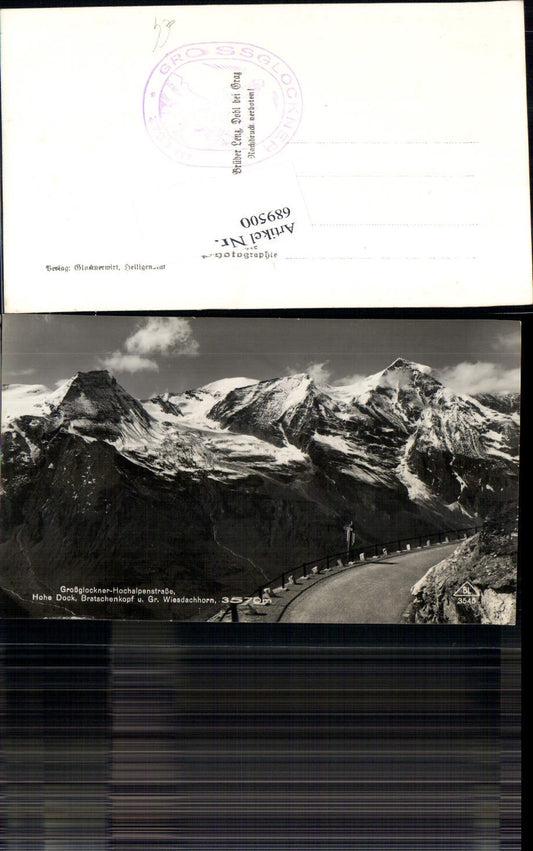 689500 Grossglockner Hochalpenstrasse Heiligenblut Hohe Dock