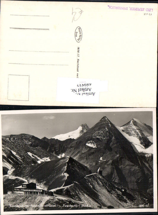689532 Grossglockner Hochalpenstrasse Heiligenblut Fuschertörl