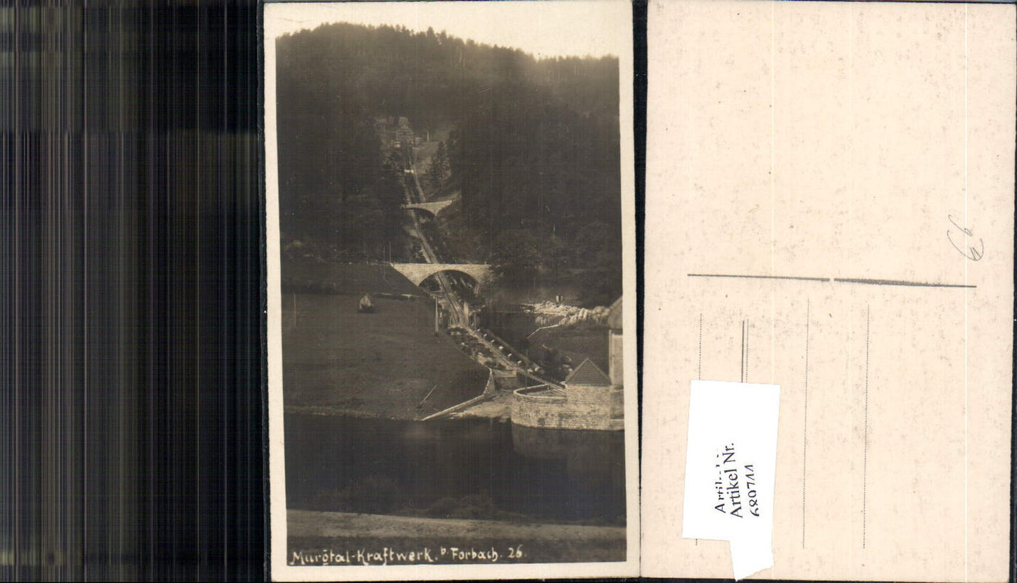 689744 Murgtal Kraftwerk b. Forbach