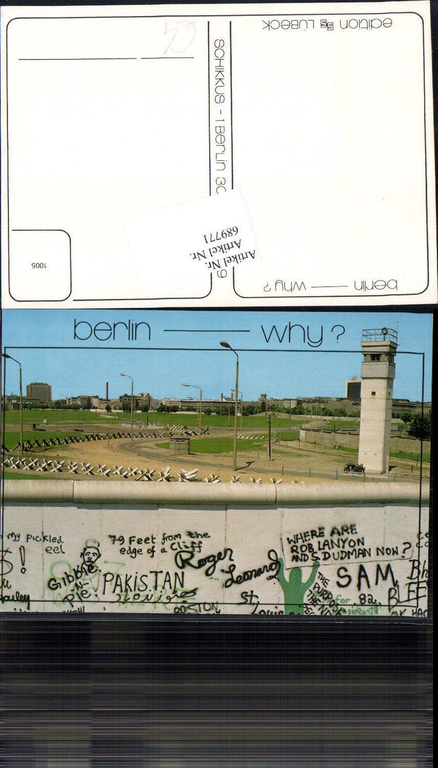 689771 Berlin Why Berliner Mauer DDR