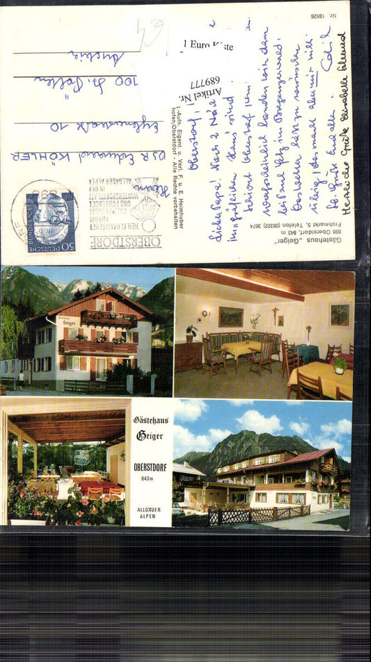 689777 Oberstdorf Gästhaus Geiger Allgäu