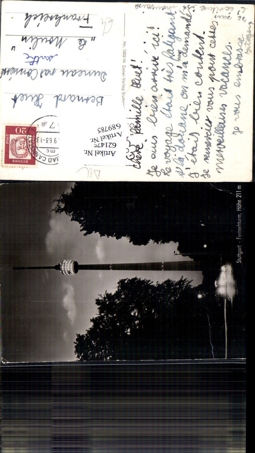 689785 Berlin Fernsehturm Turm Funkturm