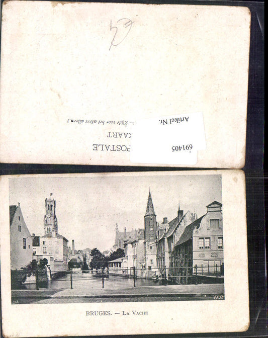 691405 Belgium Bruges Brugge La Vache