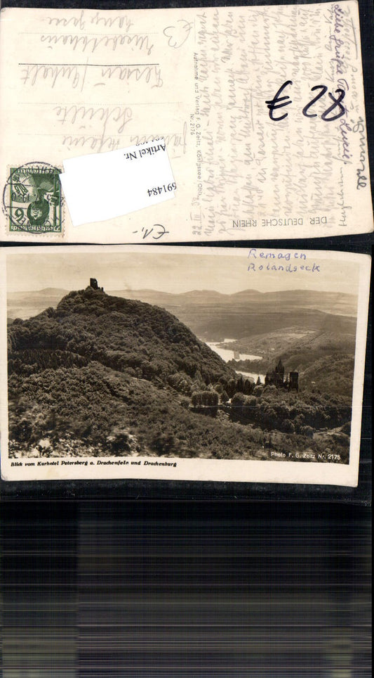 691484 Petersberg Drachenfels Drachenburg Remagen am Rhein pub Zeitz 2176