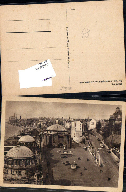 691492 Hamburg St. Pauli Landungsbrücke Elbtunnel