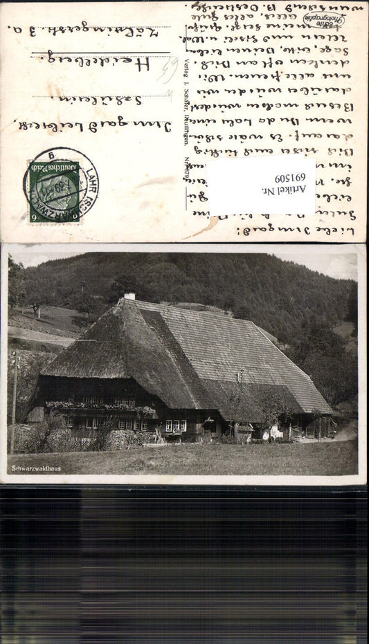 691509 Schwarzwaldhaus Schwarzwald Freiburg Hochschwarzwald Lahr n. Heidelberg Irmgard Leibrecht