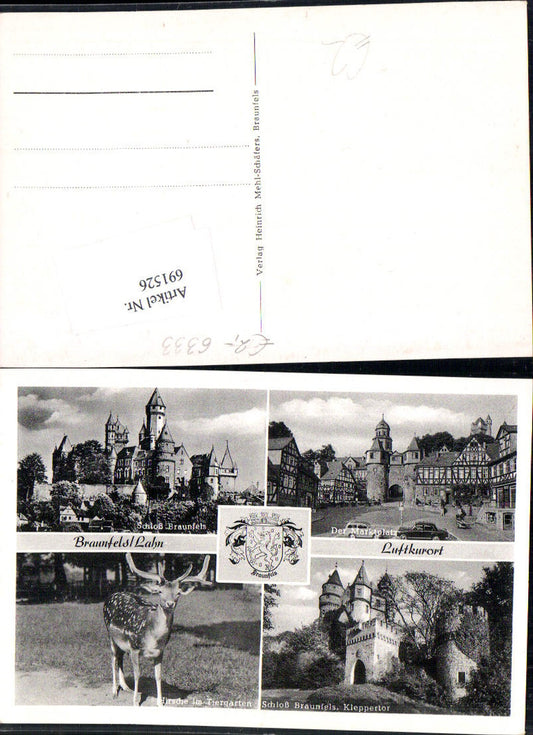 691526 Braunfels an der Lahn Lahn-Dill Kreis Hirsch