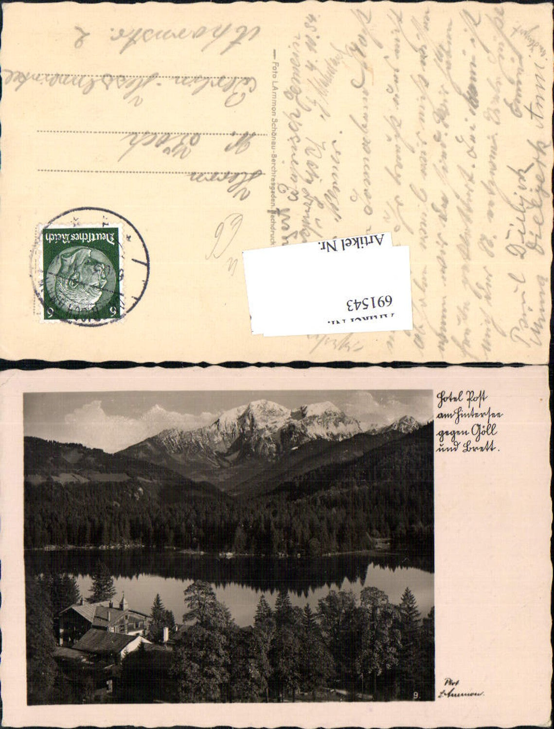 691543 Hintersee Hotel Post Bayerisch Gmain