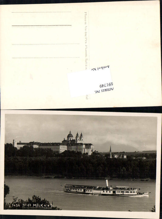 691749 Melk an der Donau Dampfer Franz Schubert Schiff