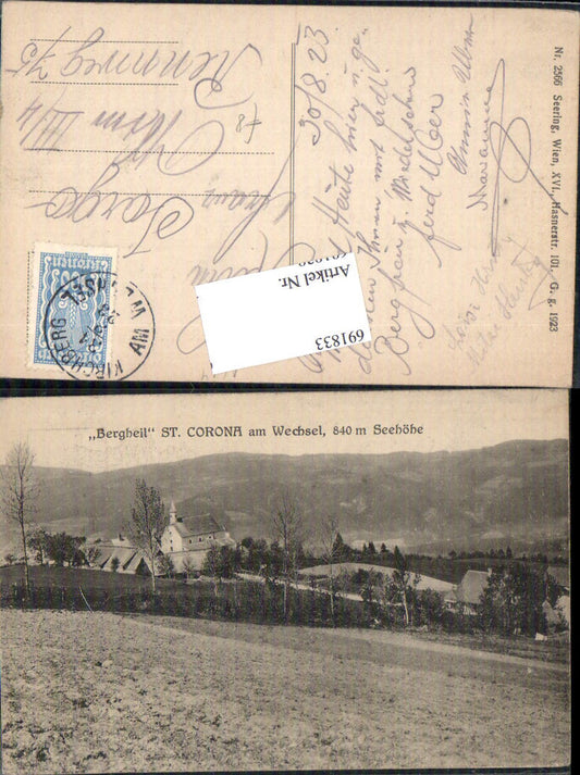 691833 St. Corona near Kirchberg am Wechsel