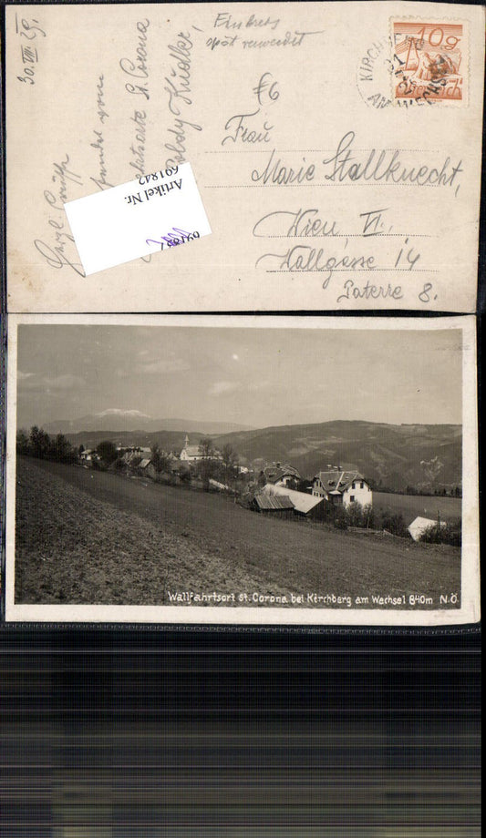 691842 St. Corona bei Kirchberg am Wechsel