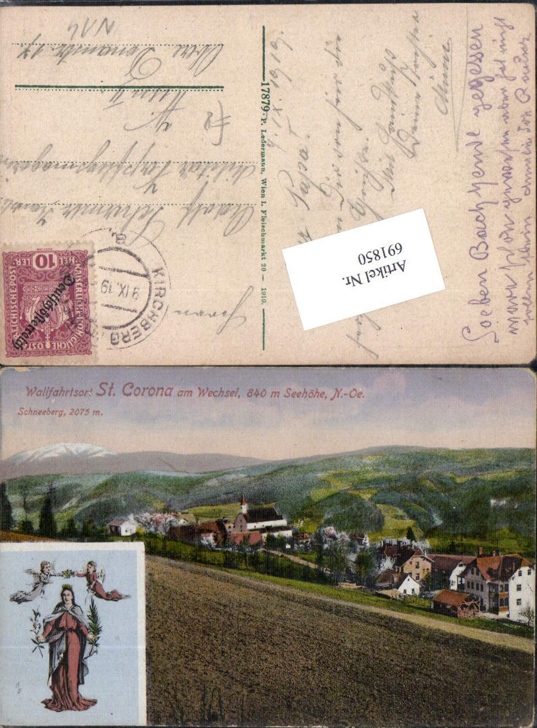 691850 St. Corona bei Kirchberg am Wechsel