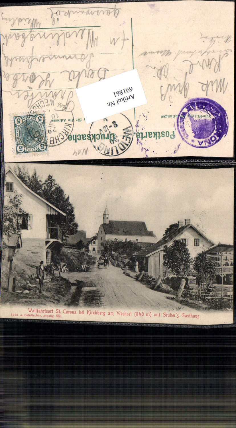 691861 St. Corona near Kirchberg am Wechsel Gruber's Gasthaus