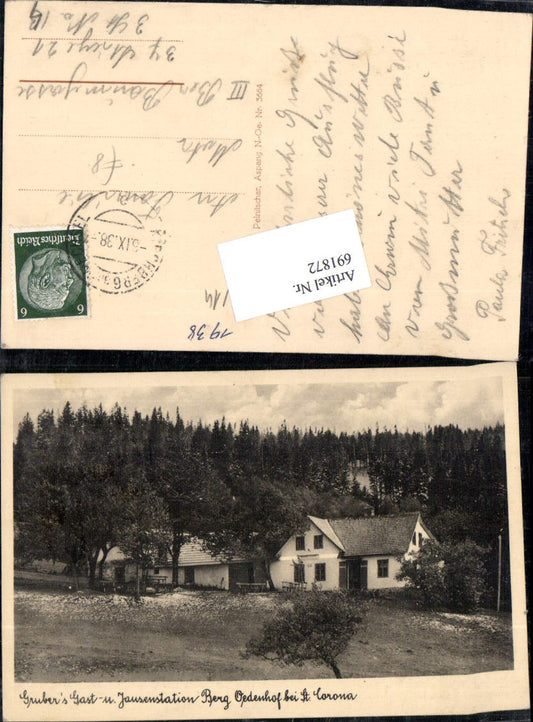 691872 St. Corona bei Kirchberg am Wechsel Ödenhof Gasthaus