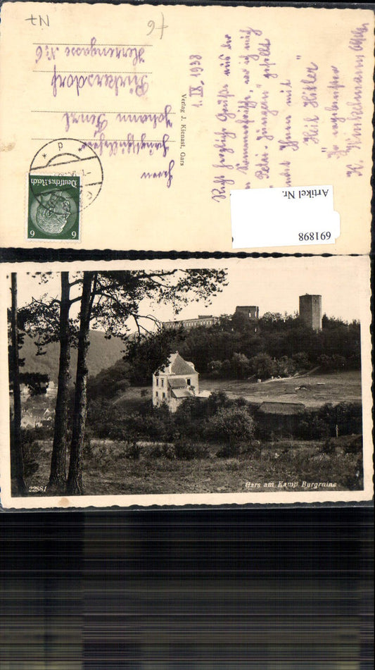 691898 Gars Thunau am Kamp gel. Purkersdorf