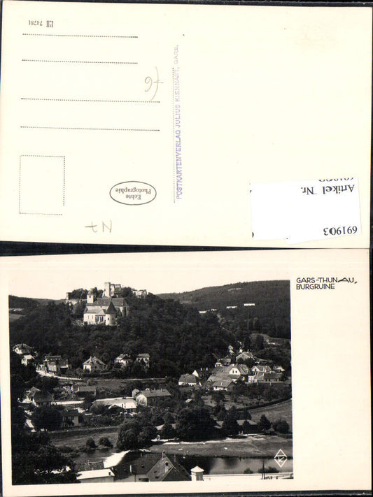 691903 Gars Thunau am Kamp pub Julius Kiennast