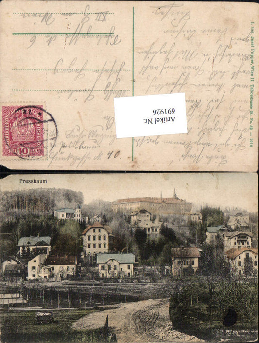 691926 Pressbaum bei Wien Partie im Ort