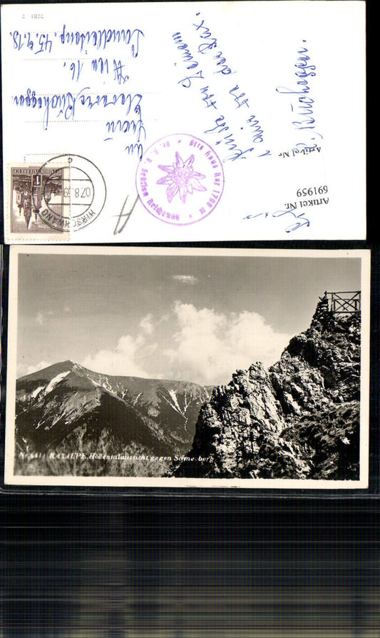 691959 Raxalpe Rax Payerbach Reichenau Höllental