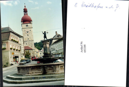 692288 Waidhofen an der Ybbs Foto keine AK Freisingerberg Brunnen