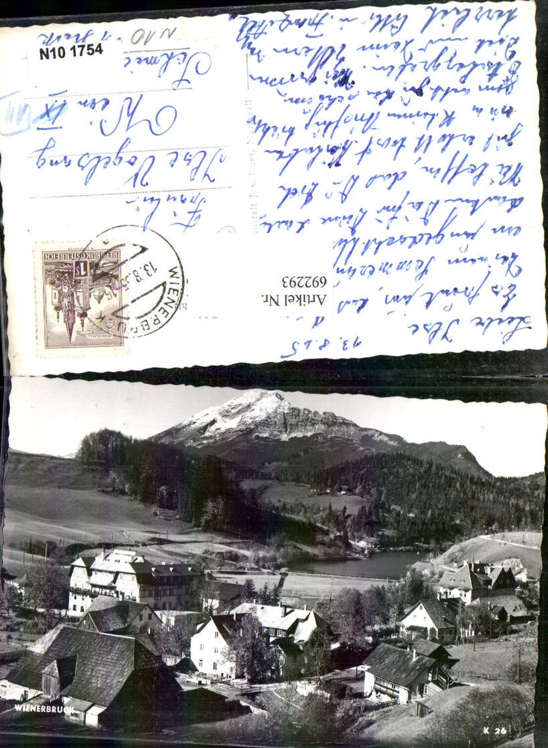 692293 Wienerbruck am Ötscher Puchenstuben