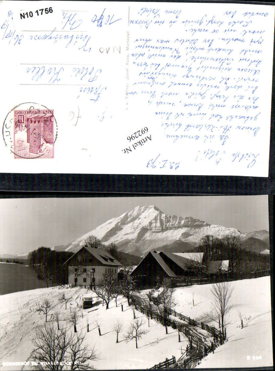 692296 Bodnerhof bei Wienerbruck am Ötscher Puchenstuben