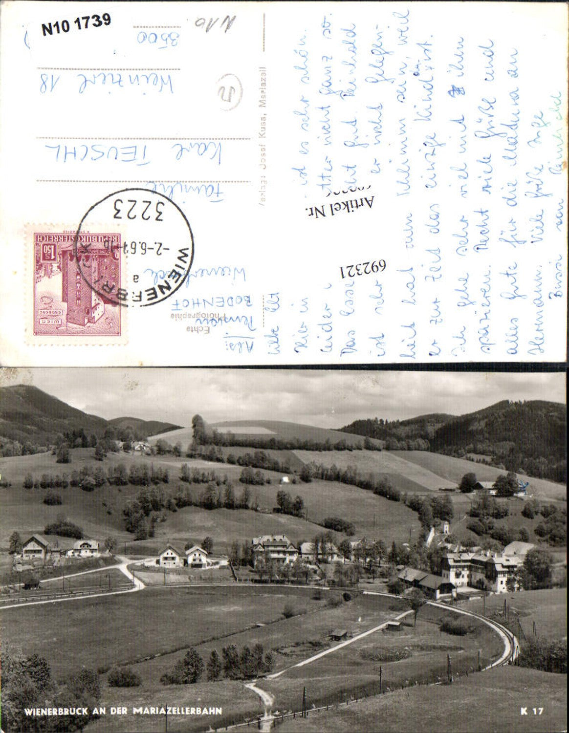 692321 Wienerbruck am Ötscher