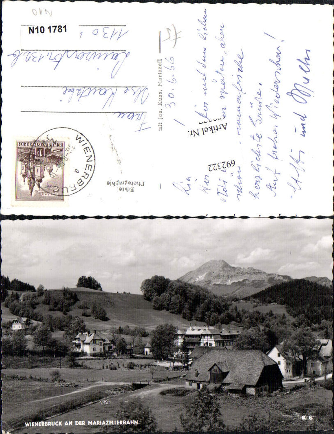 692322 Wienerbruck am Ötscher