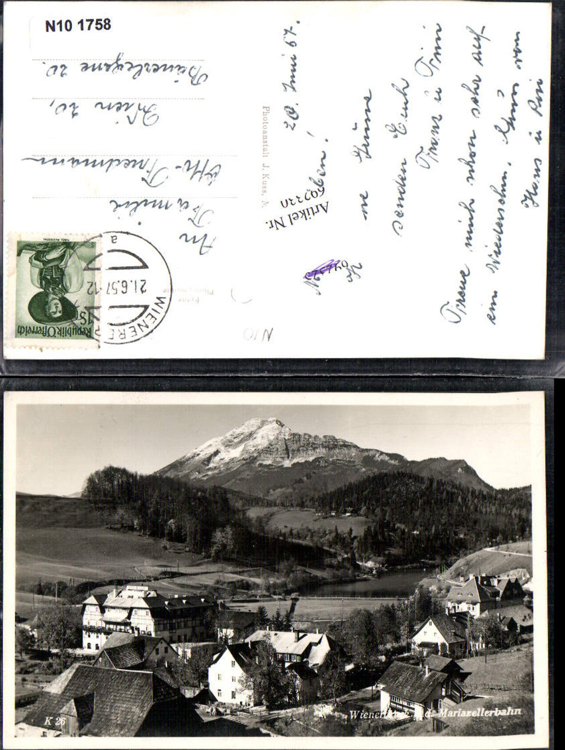 692330 Wienerbruck am Ötscher Puchenstuben