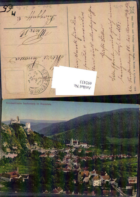 692433 Senftenberg im Kremstale b. Krems