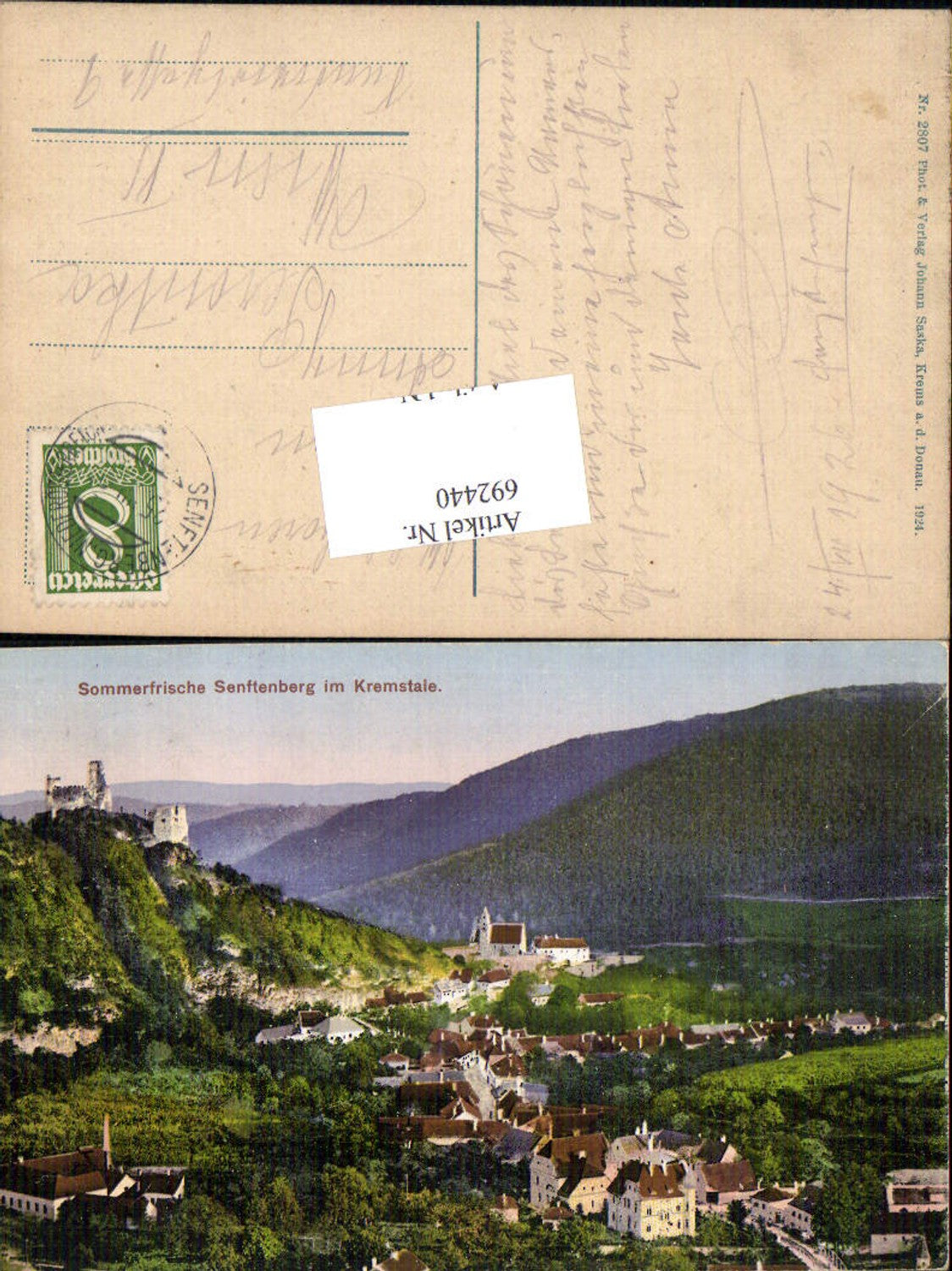 692440 Senftenberg im Kremstal b. Krems