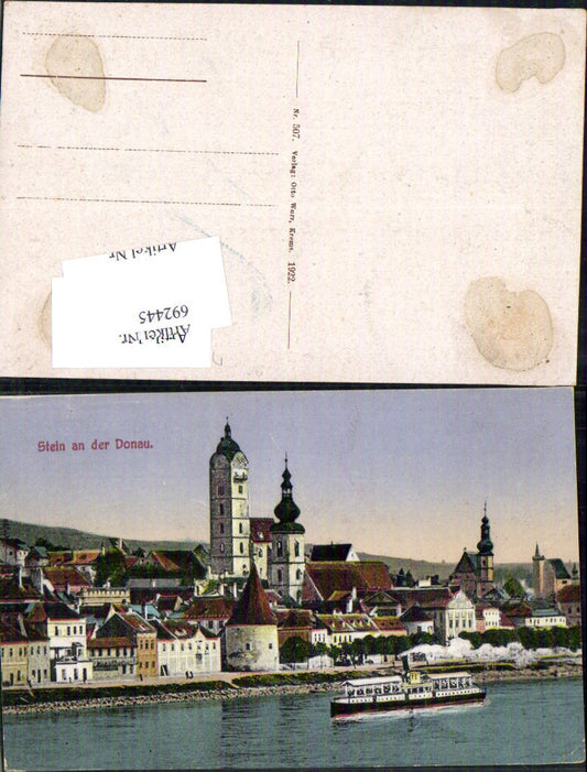 692445 Stein an der Donau bei Krems Dampfer