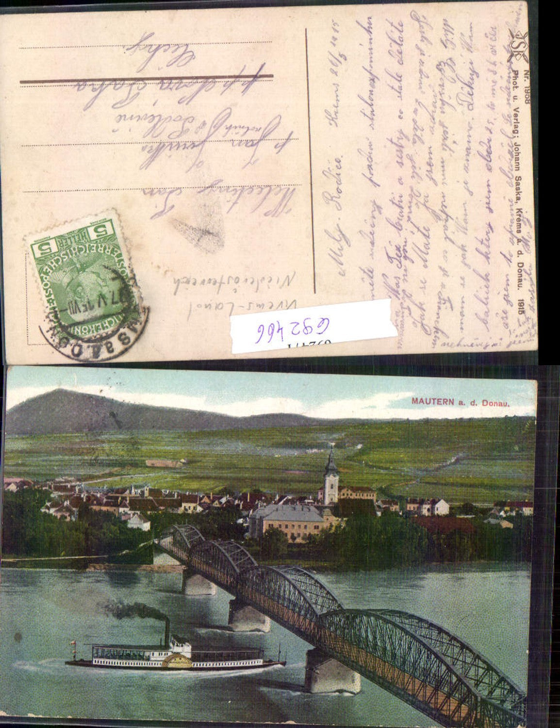 692466 Mautern an der Donau Brücke