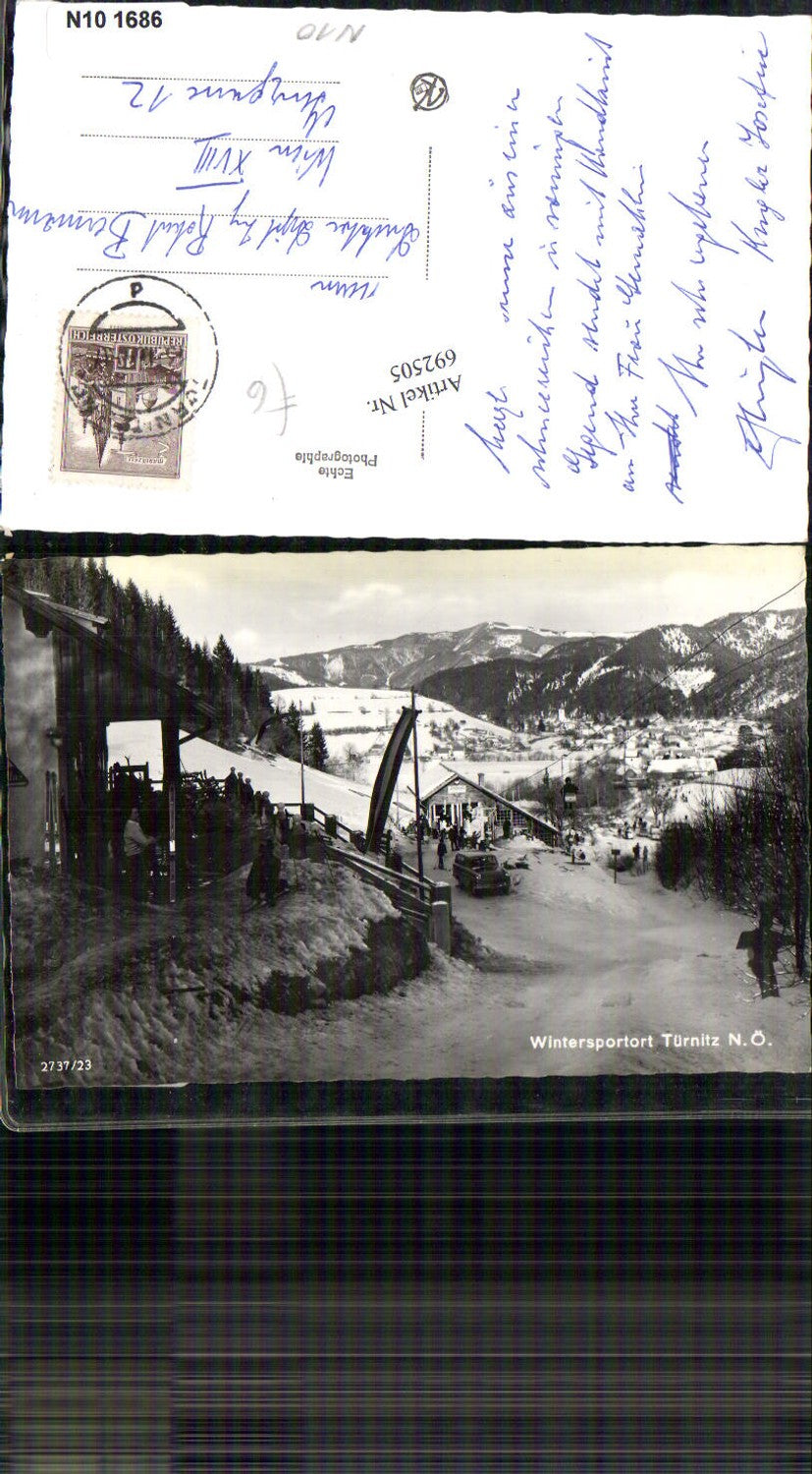 692505 Türnitz Skilift Lift Eiblift Gasthaus Albinger