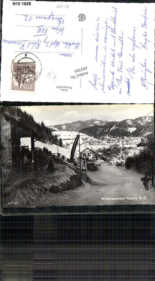 692505 Türnitz Skilift Lift Eiblift Gasthaus Albinger