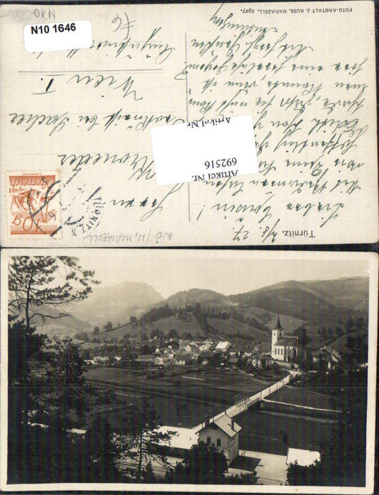 692516 Türnitz 1925 Bahnhof