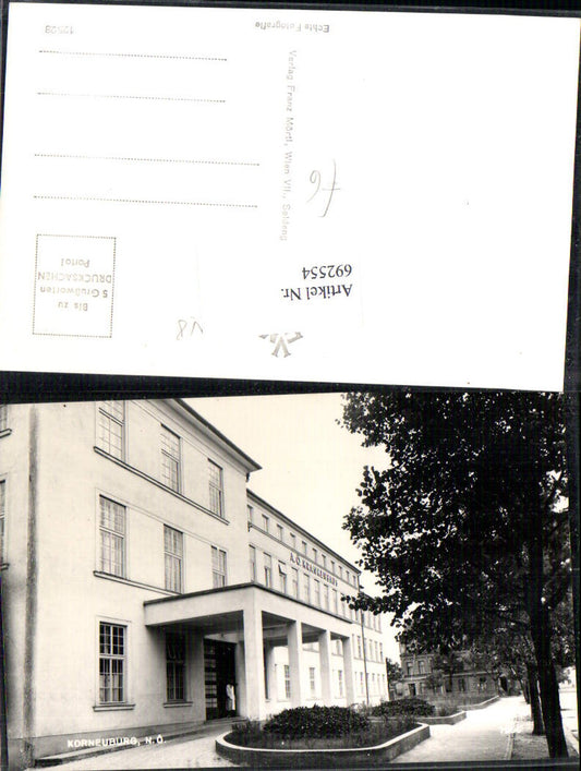 692554 Korneuburg A. Ö. Krankenhaus