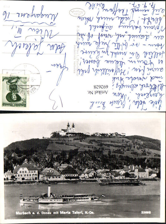 692628 Marbach Maria Taferl an der Donau Dampfer