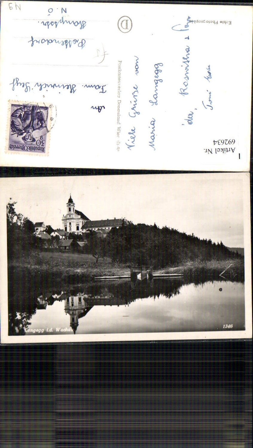 692634 Maria Langegg Bergern im Dunkelsteinerwald Wachau