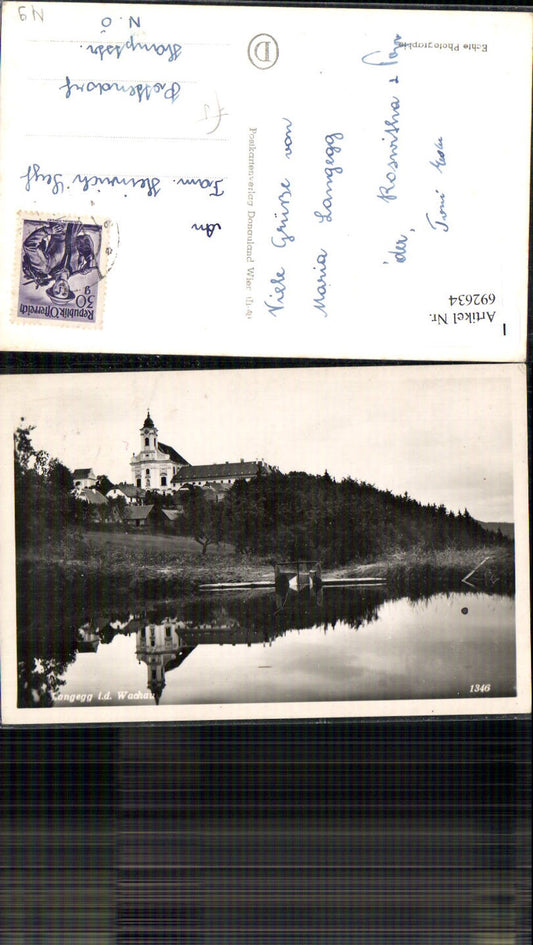 692634 Maria Langegg Bergern im Dunkelsteinerwald Wachau