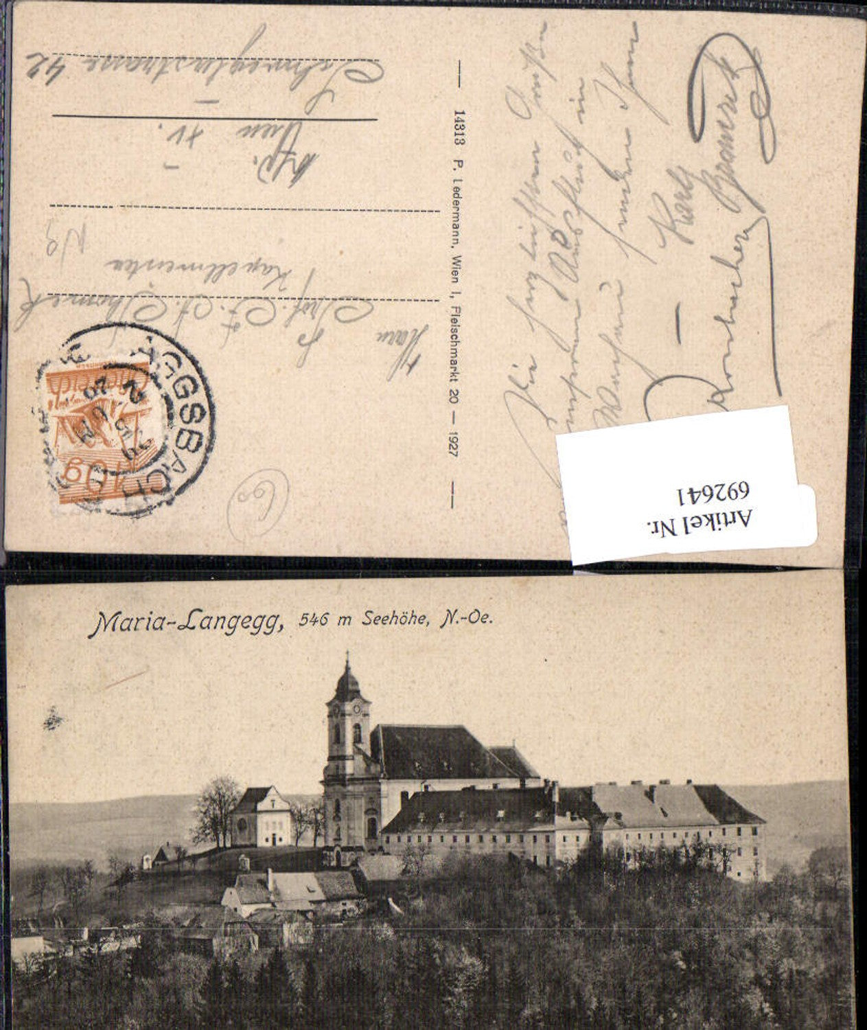 692641 Maria Langegg Bergern im Dunkelsteinerwald Wachau