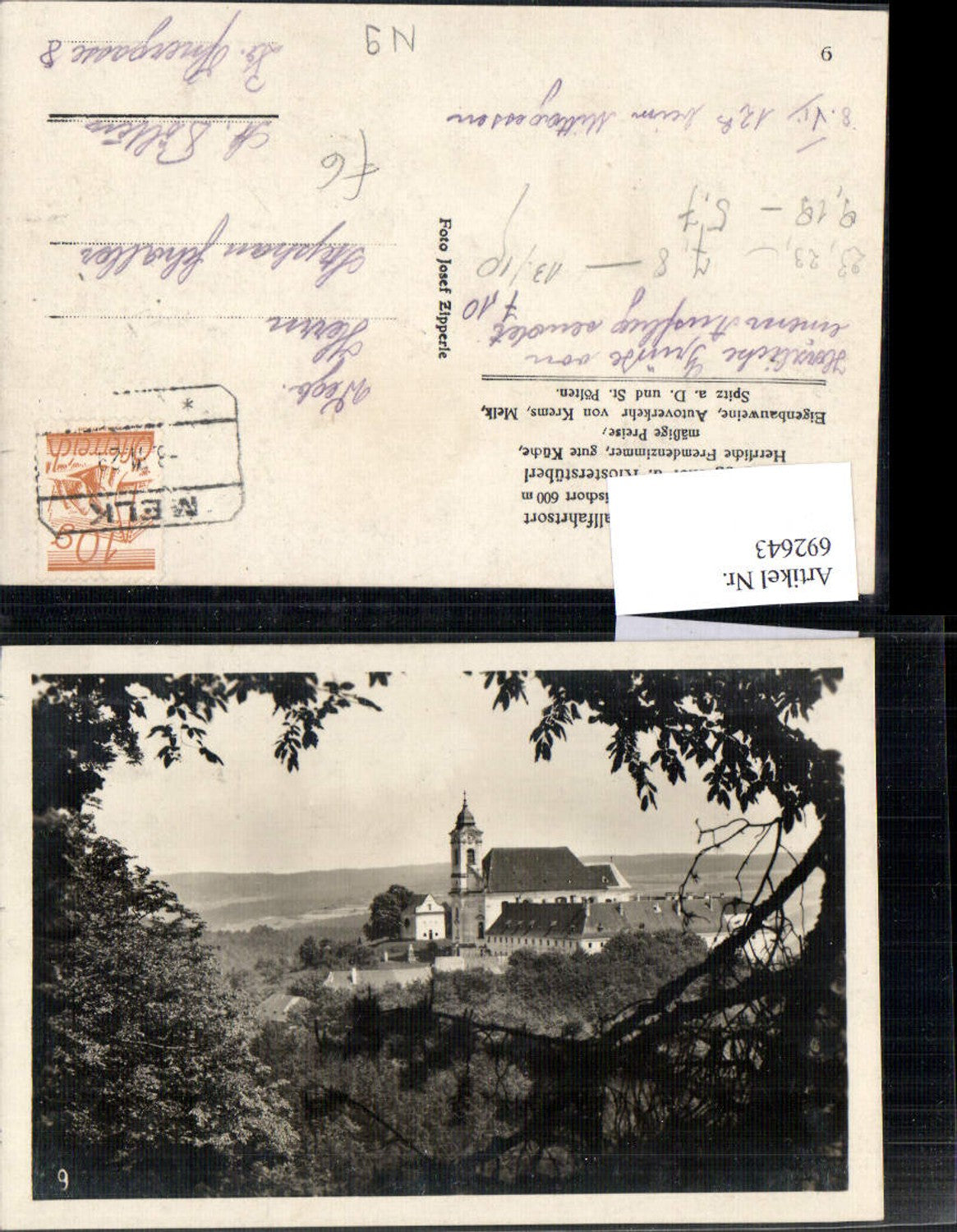 692643 Maria Langegg Bergern im Dunkelsteinerwald Wachau