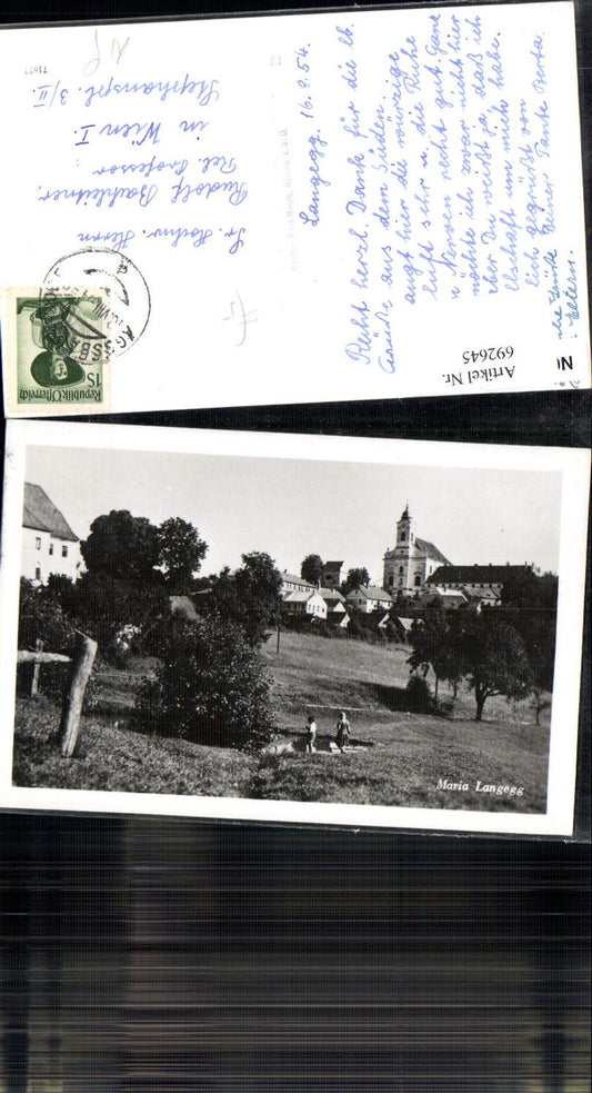 692645 Maria Langegg Bergern im Dunkelsteinerwald Wachau