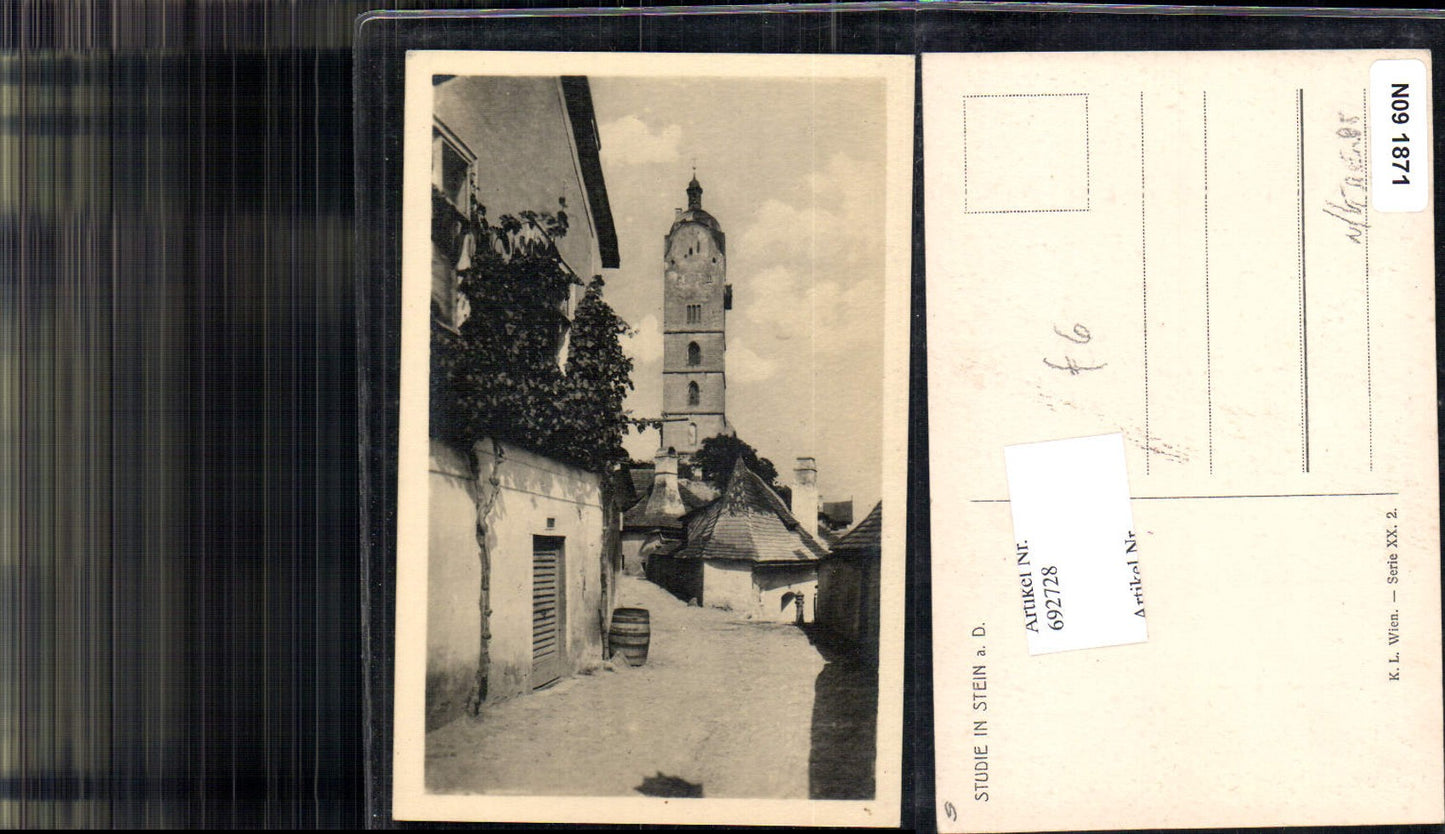 692728 Studie in Stein an der Donau b. Krems pub Kilophot K.L. Serie XX. 2.